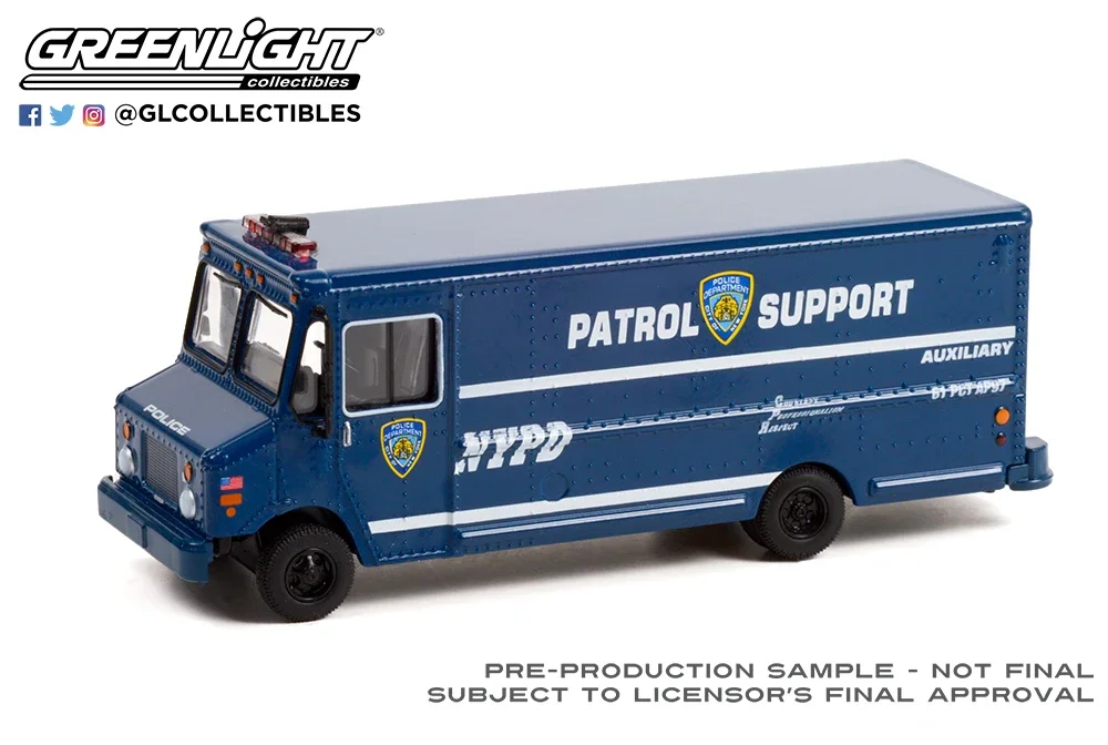 

1:64 2019 STEP VAN Simulation Alloy Car Model Collectible Toy Gift Souvenir Display Ornament