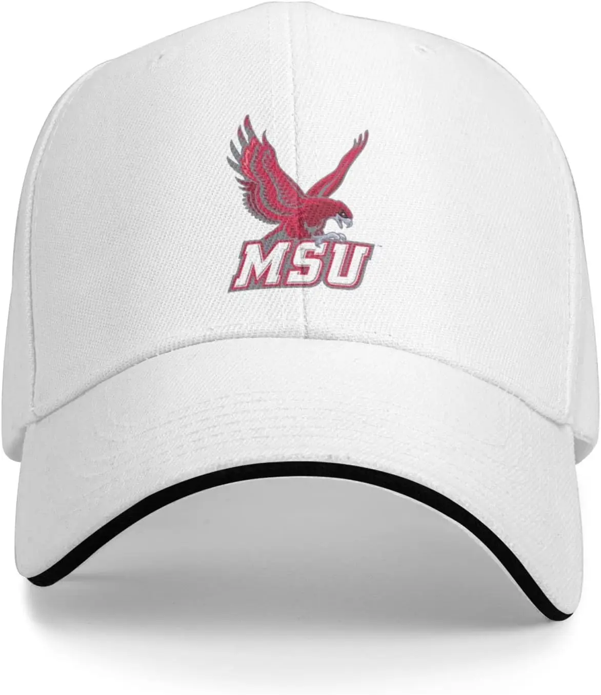 Montclair State University Logo Sandwich Cap Unisex Classic Baseball Capunisex Adjustable Casquette Dad Hat