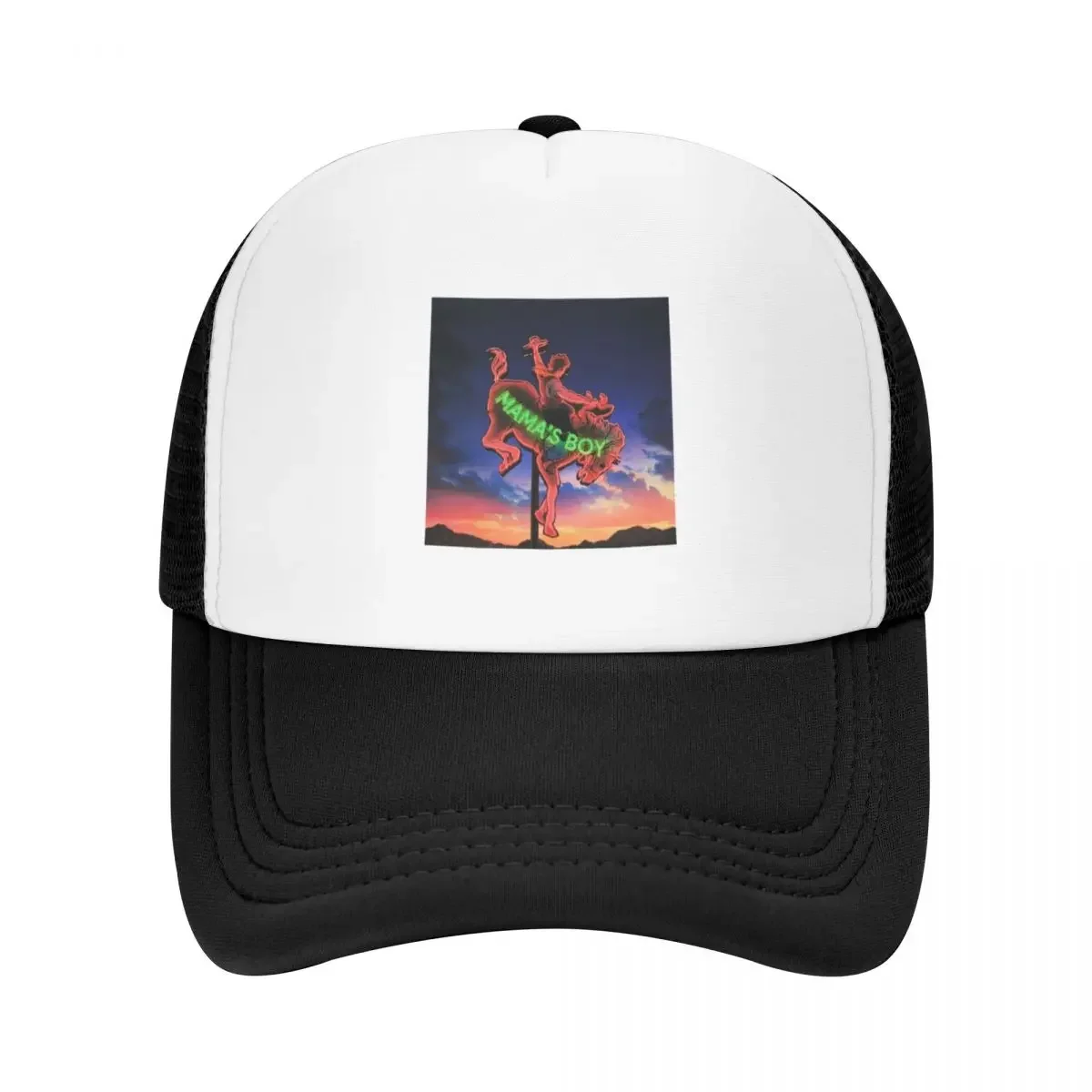 Mamas Boy Lany M-erch Poster Baseball Cap Derby Hat Sun Funny For Man Women's