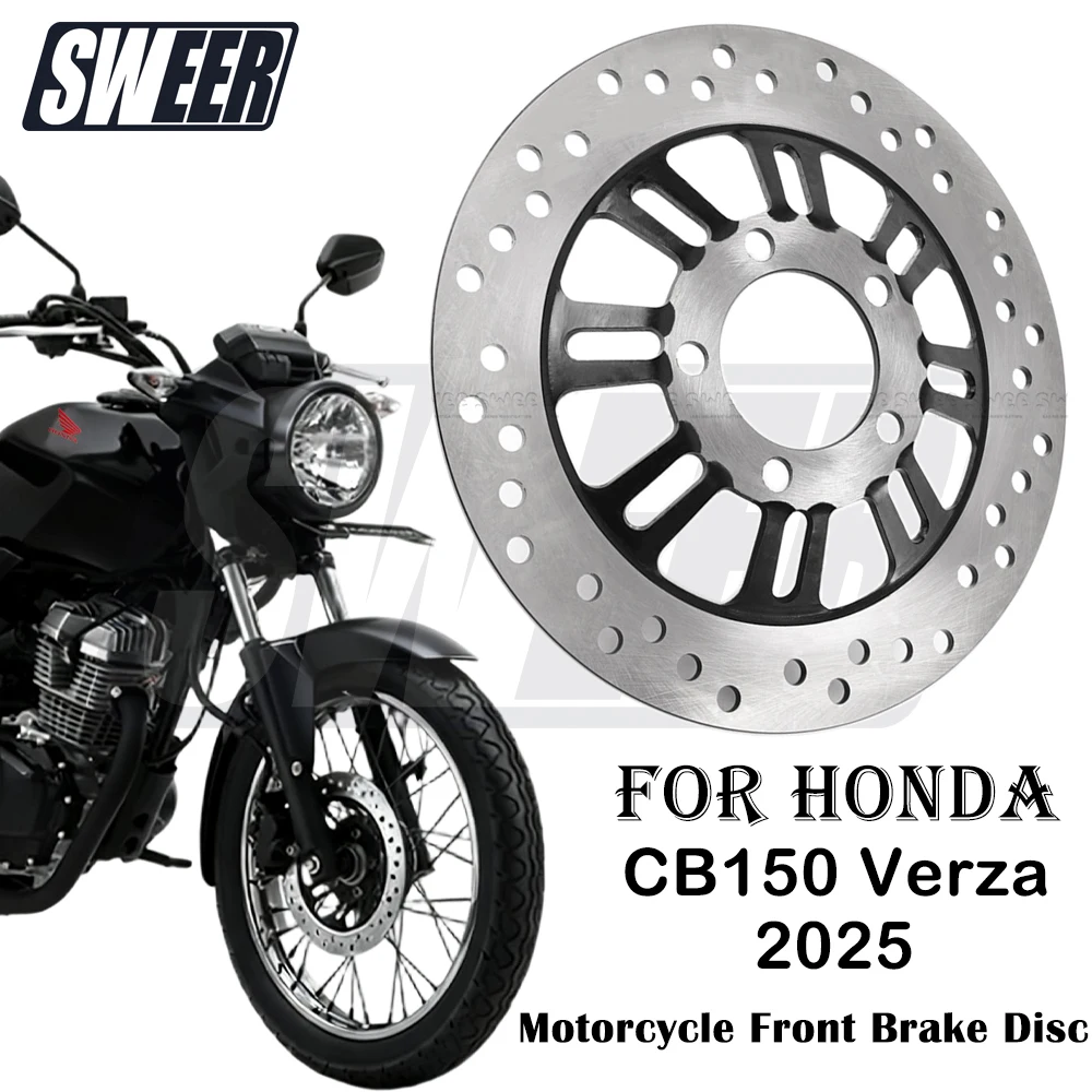 

Motorcycle Front Brake Float Disc Compatible with Honda CB150 Verza 2025 Original Replace 240MM Disc Brake Pad Accessories