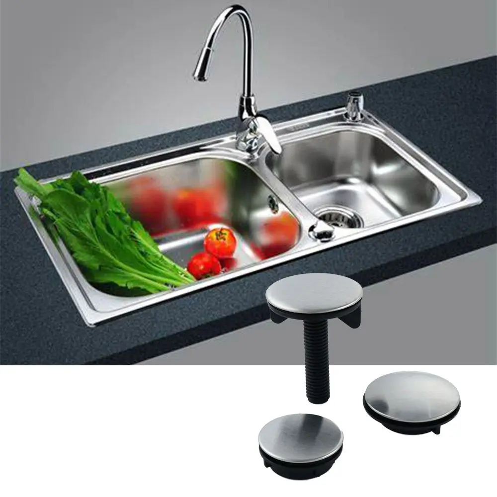 1PC Stainless Steel Washbasin Accessories Drainage Seal Sink Tap Tap Hole Cover Stopper Faucet Hole Cover Water Blanking Plug