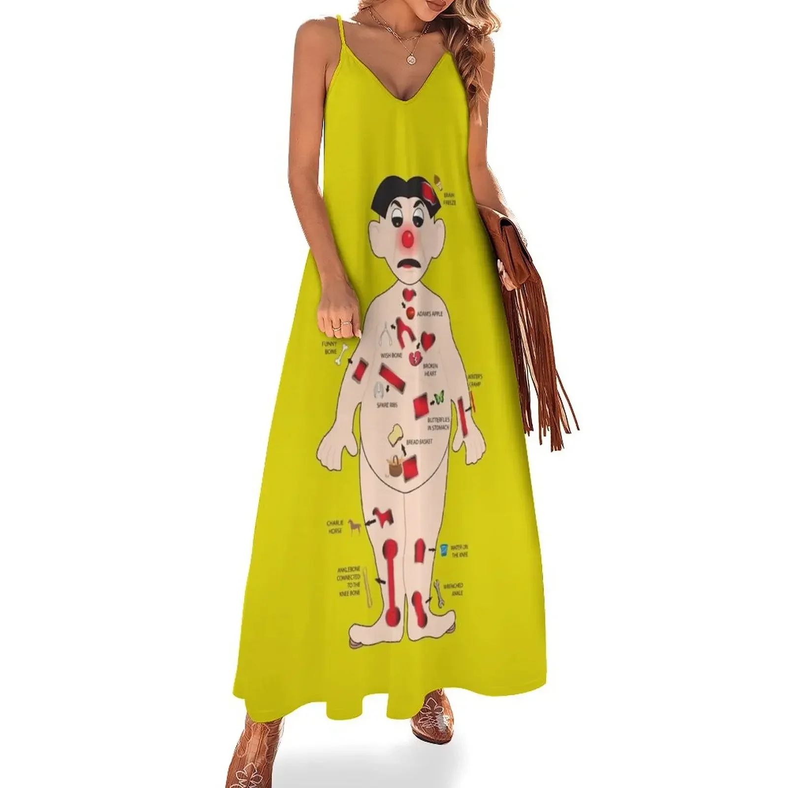 OPERATION board game man - raise a smile for those in hospital Sleeveless Dress Long dresses summer dress for women 2024 Dress