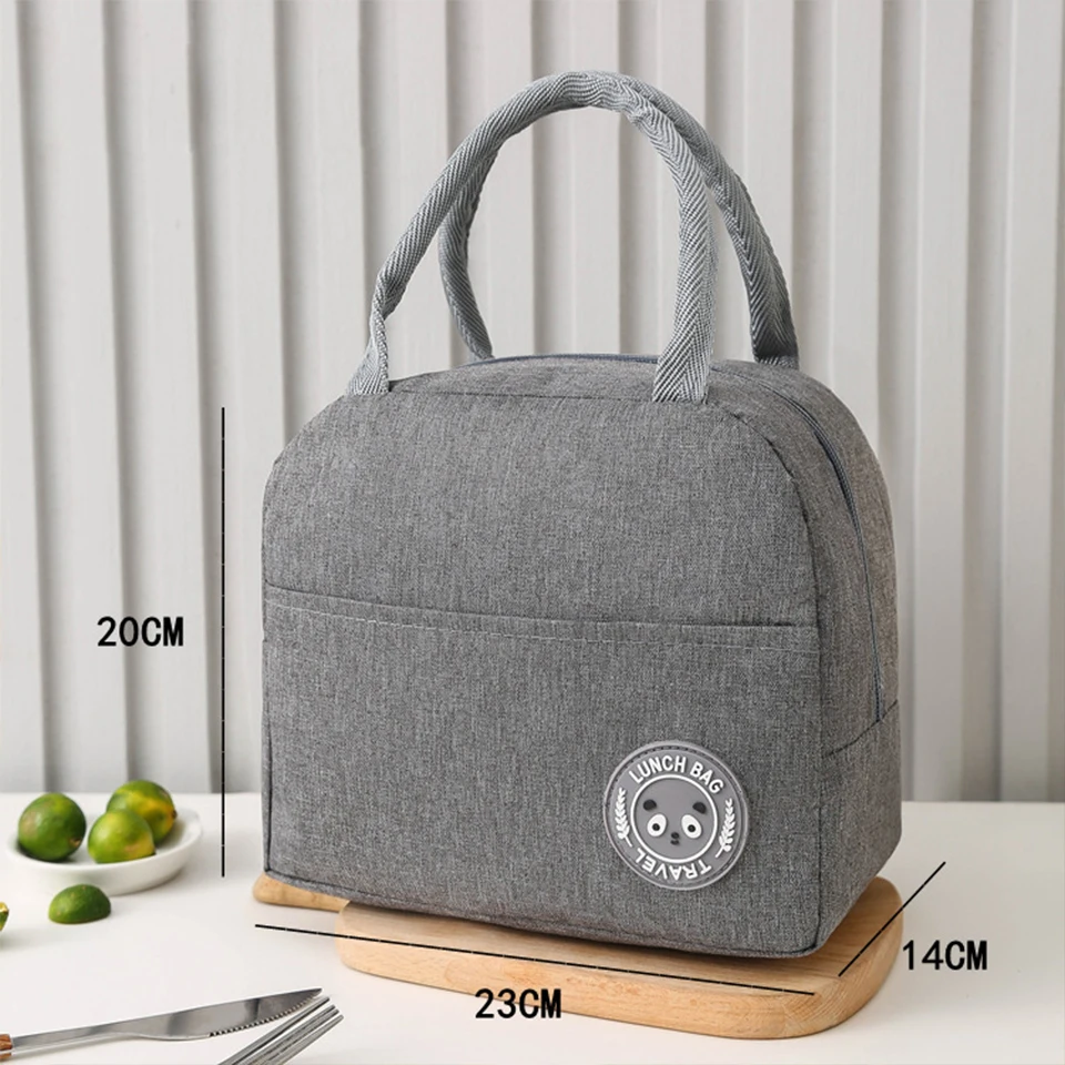 TY-Bolsa de Almoço Portátil para Meninas, Ice Cooler Pack, Picnic Food Storage, Tote, Escola Bento, Recipiente de Jantar, Feminino, Crianças, Piquenique