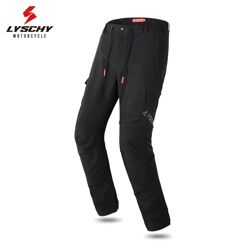 

LYSCHY LY-2201 Winter Motorcycle Riding Warm Pants Warm Lined 3 Layer Waterproof CE Protective Motorcycle Cycling Pants