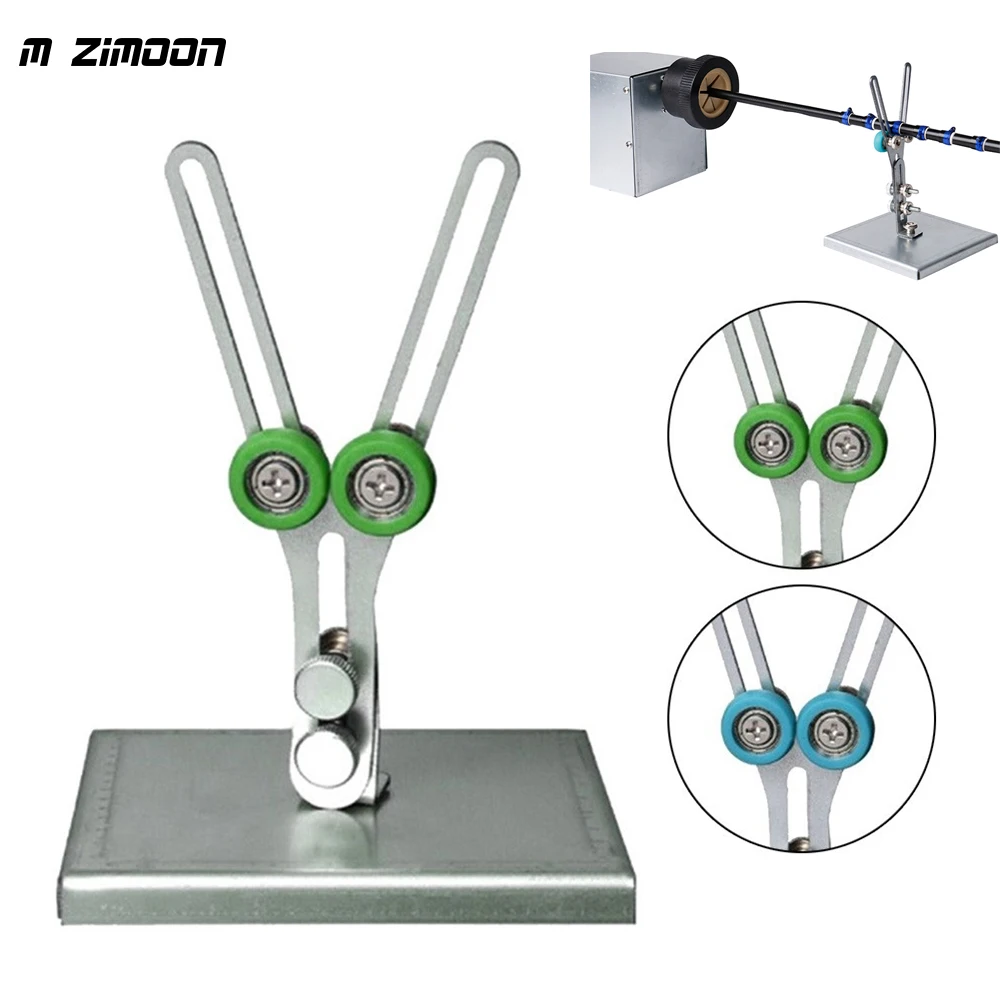 

Fishing Rod Building Machines Dryer Adjustable Pole Support Stand For Rod Pole Dryer Building Fishing Tools Accessori Blue/Green