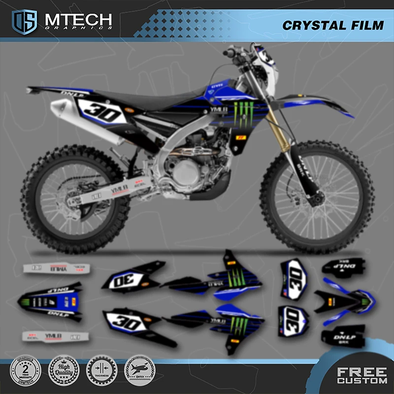

Наборы наклеек DSMTECH Team Graphics для Yamaha WR250F WRF250 2015 2016 2019 WR450F WRF450 2016-18 009