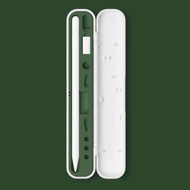 1PCS Box For Apple Pencil 2 1 Cover For Apple Pencil 2nd Generation 1st Gen Stylus Pen Holder Protective Ipad Pen Accessories