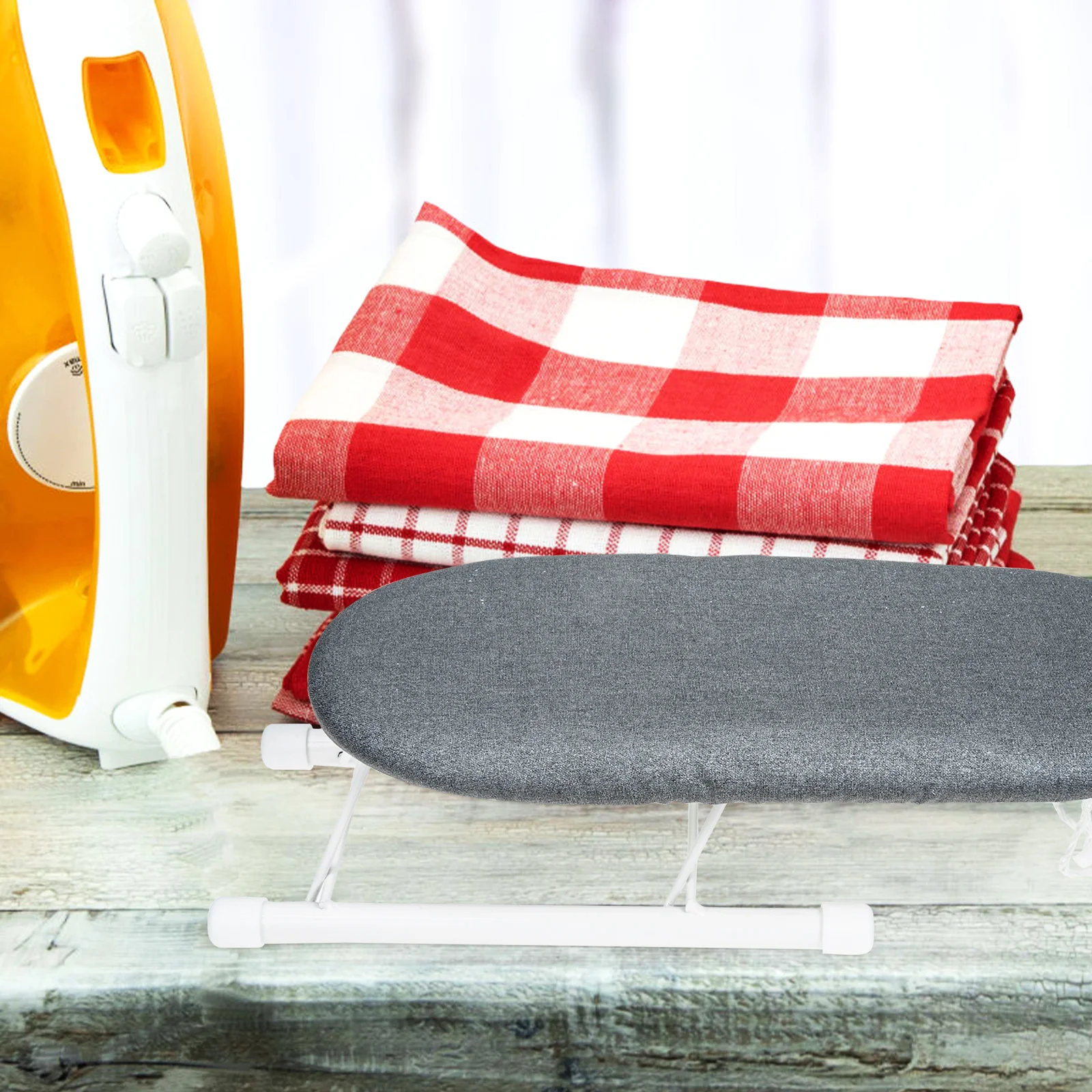 

Mini Small Foldable Sleeve Ironing Board Portable Clothes Ironing Rack Compact Laundry Room Travel Home Use Housewarming Gift