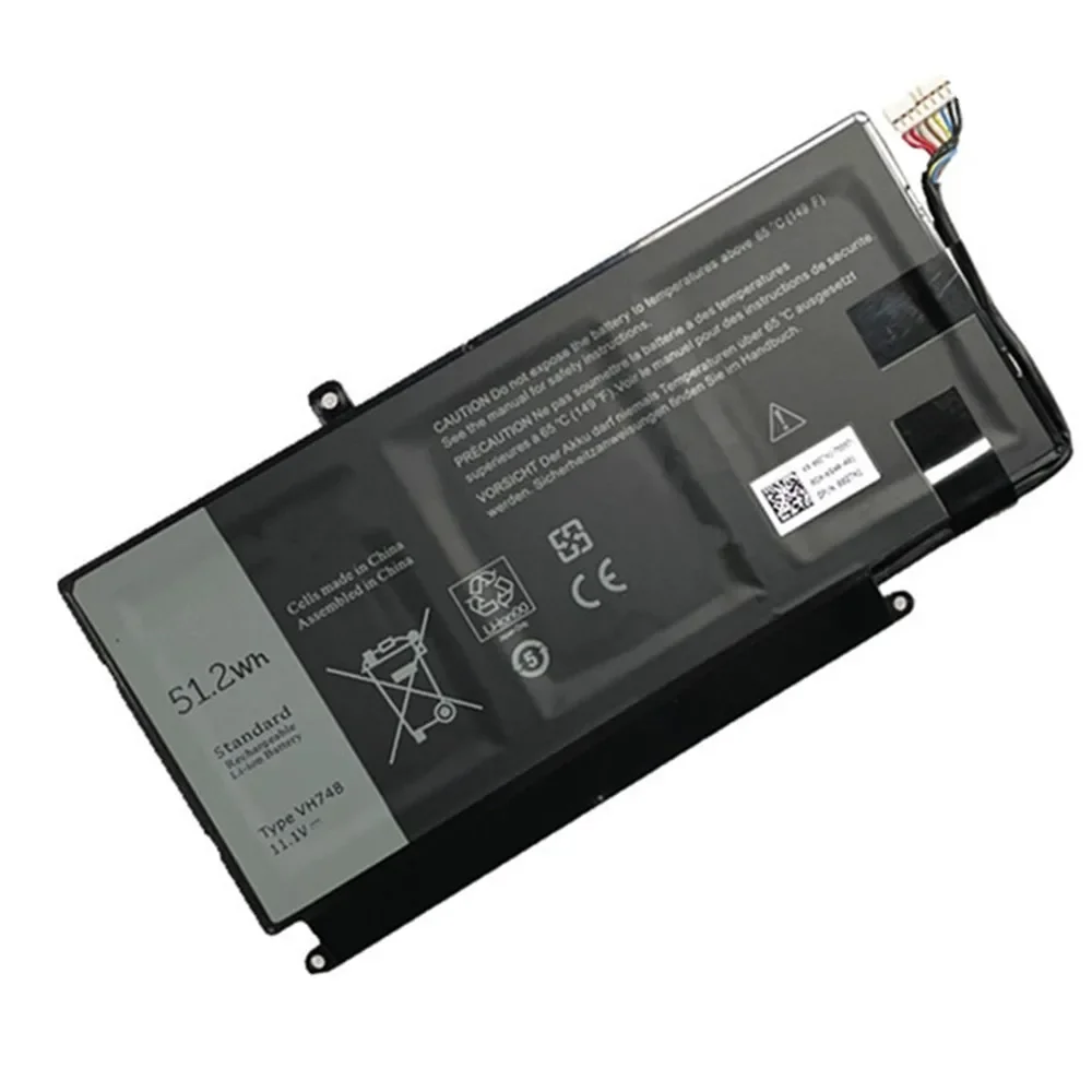 VH748 Laptop Battery For DELL Vostro 5460 5470 5560 14 5480 for Inspiron 14 5439 V5460 D1308 V5460D1318 5470D1328 11.1V