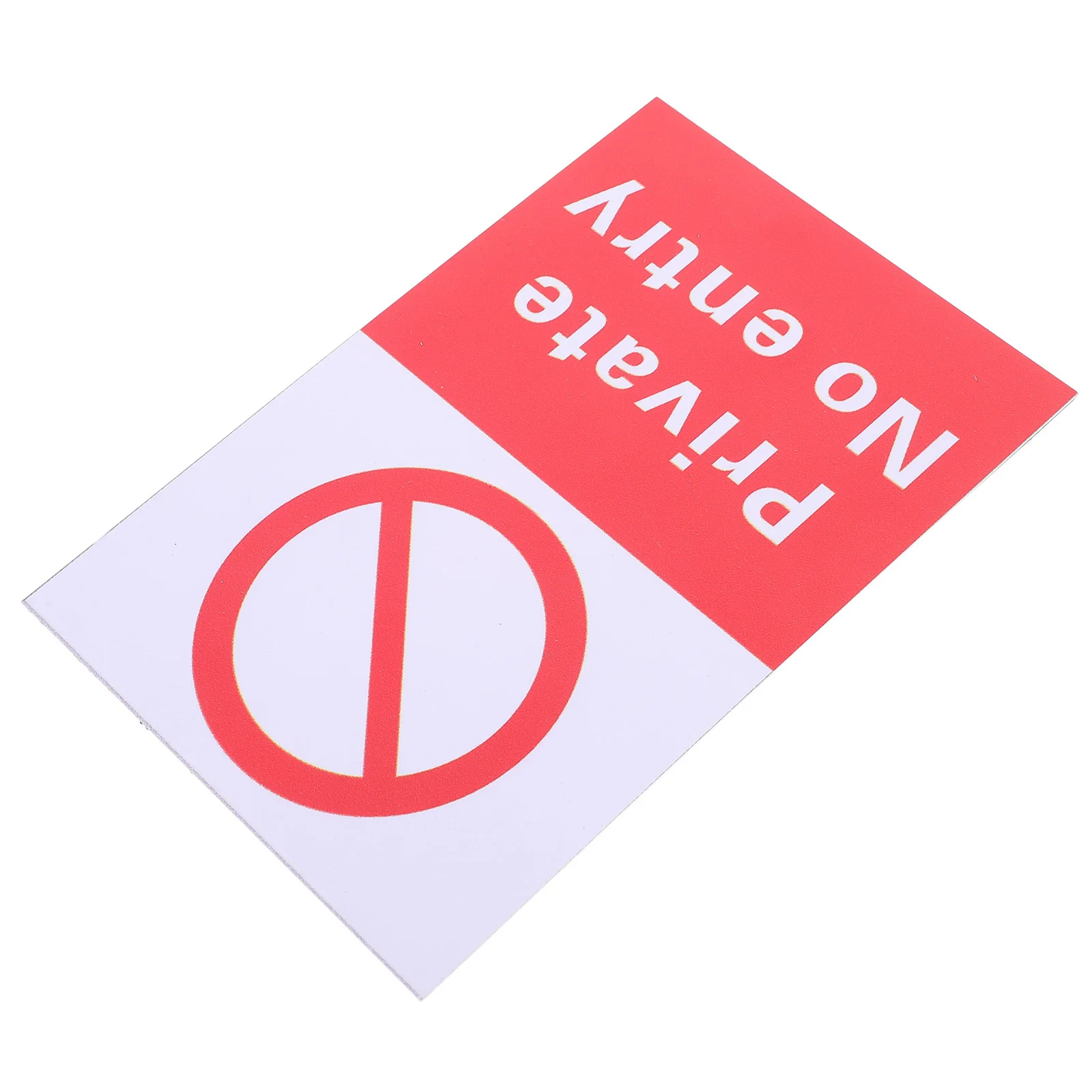 

Pvc No Entrance Sign Sticker Durable Waterproof Adhesive Warning Label For Indoor Outdoor Safety Security Use