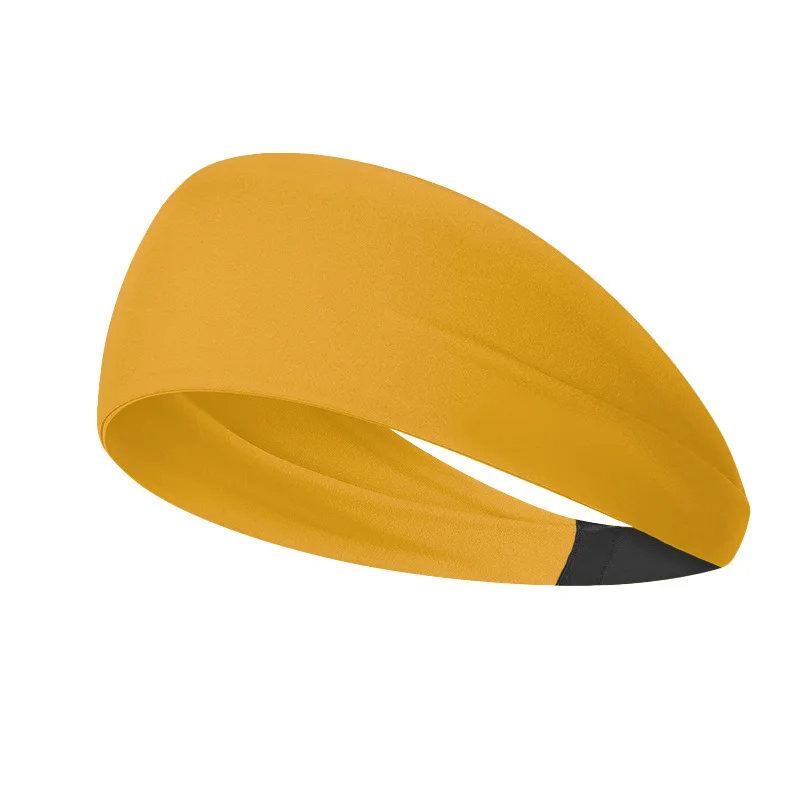 Diadema de Yoga para mujer, absorbente para el sudor, para correr, Fitn, lazo elástico ancho para el pelo, Bandana, gorros deportivos cómodos