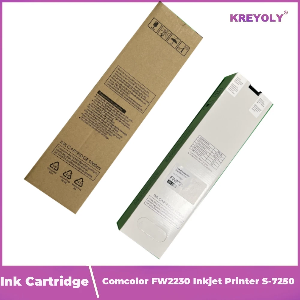 Cartucho de tinta compatible para impresora de inyección de tinta Riso Comcolor FW2230 S-7250