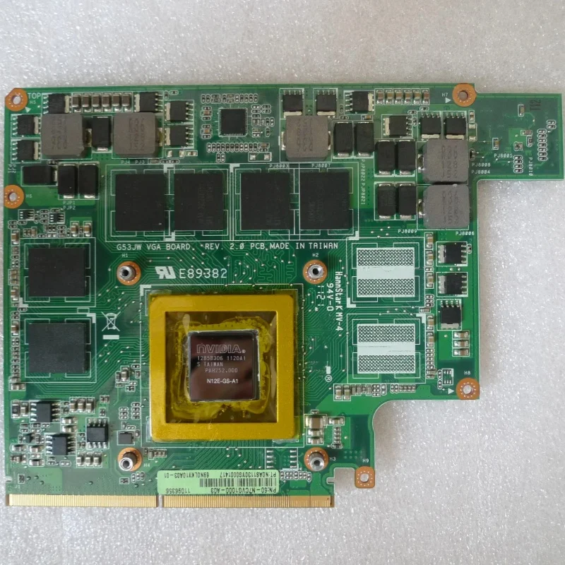 GTX560M GTX 560M 3GB N12E-GS-A1 VGA Graphics Video Card Board For ASUS G53JW G53SW G53SX G73SW G73JW Laptop Fully