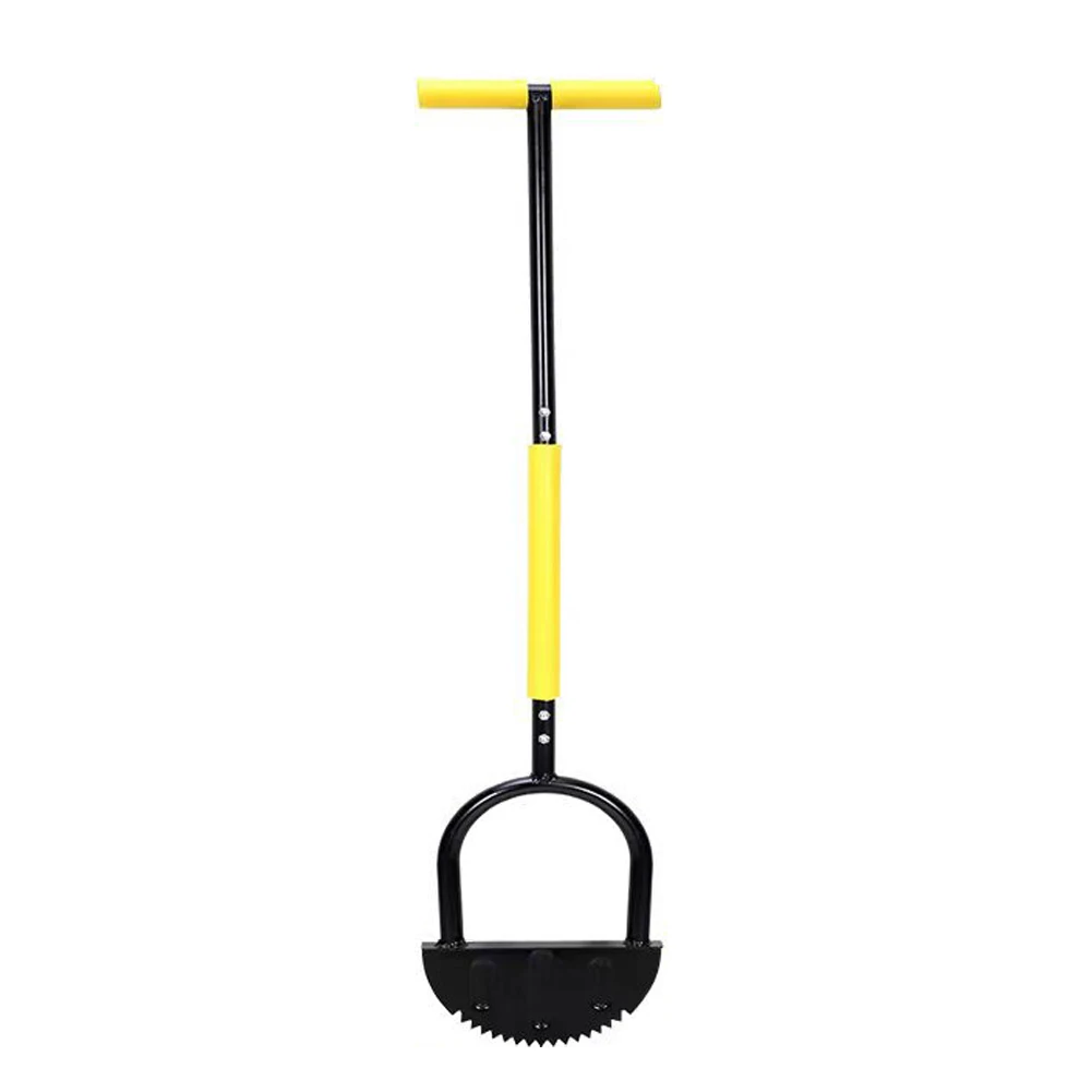 

Lawn Tool Multifunctional Serrated Half Moon Handheld Grass Cutter Wear-resistant Reinforced Gardening for Courtyards Driveways