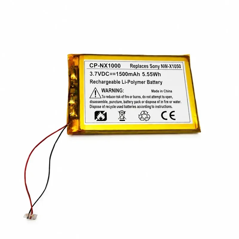 for Sony Walkman NWZ-X1050 NWZ-X1060 Replacement Battery