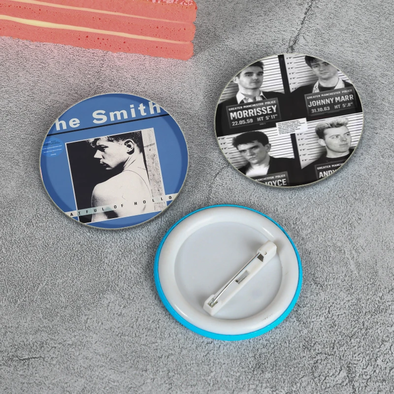 32/44/58mm The Smiths popolarità Band Badge Album classico spille Creative spille smaltate squisite per accessori zaino regali