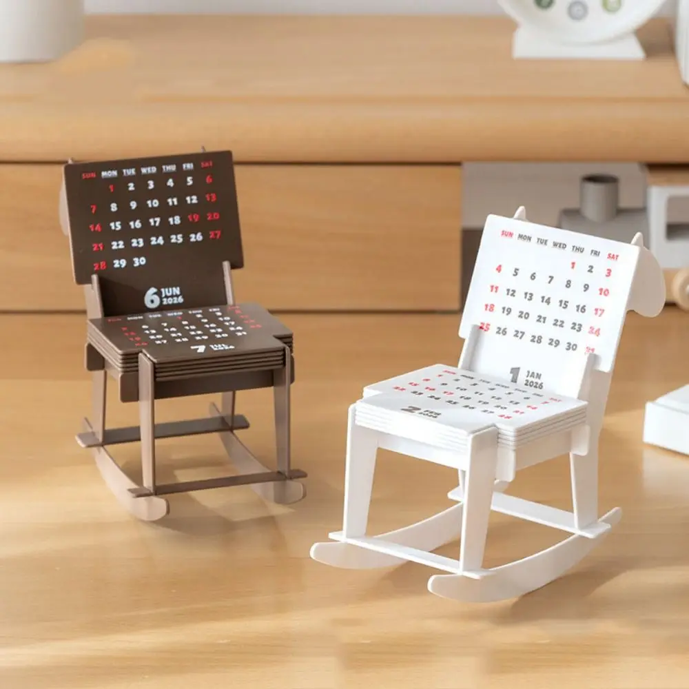 

horse design 2026 Calendar Simplicity Year of The Horse Desktop Calendar Cartoon Funny Schedule Planner