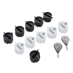 6pcs/set Surfboard Fins Plugs with Screws & Key Nylon Plastic Metal Board Spare Parts For FCS Surfboard Fin Box