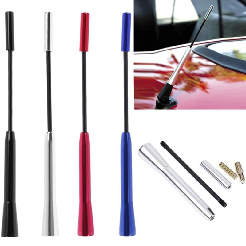 

Universal Car Radio Aerial Amplified Antenna For VW Benz Mazda Audi Toyota Aluminum Alloy Car Accessories Antenna