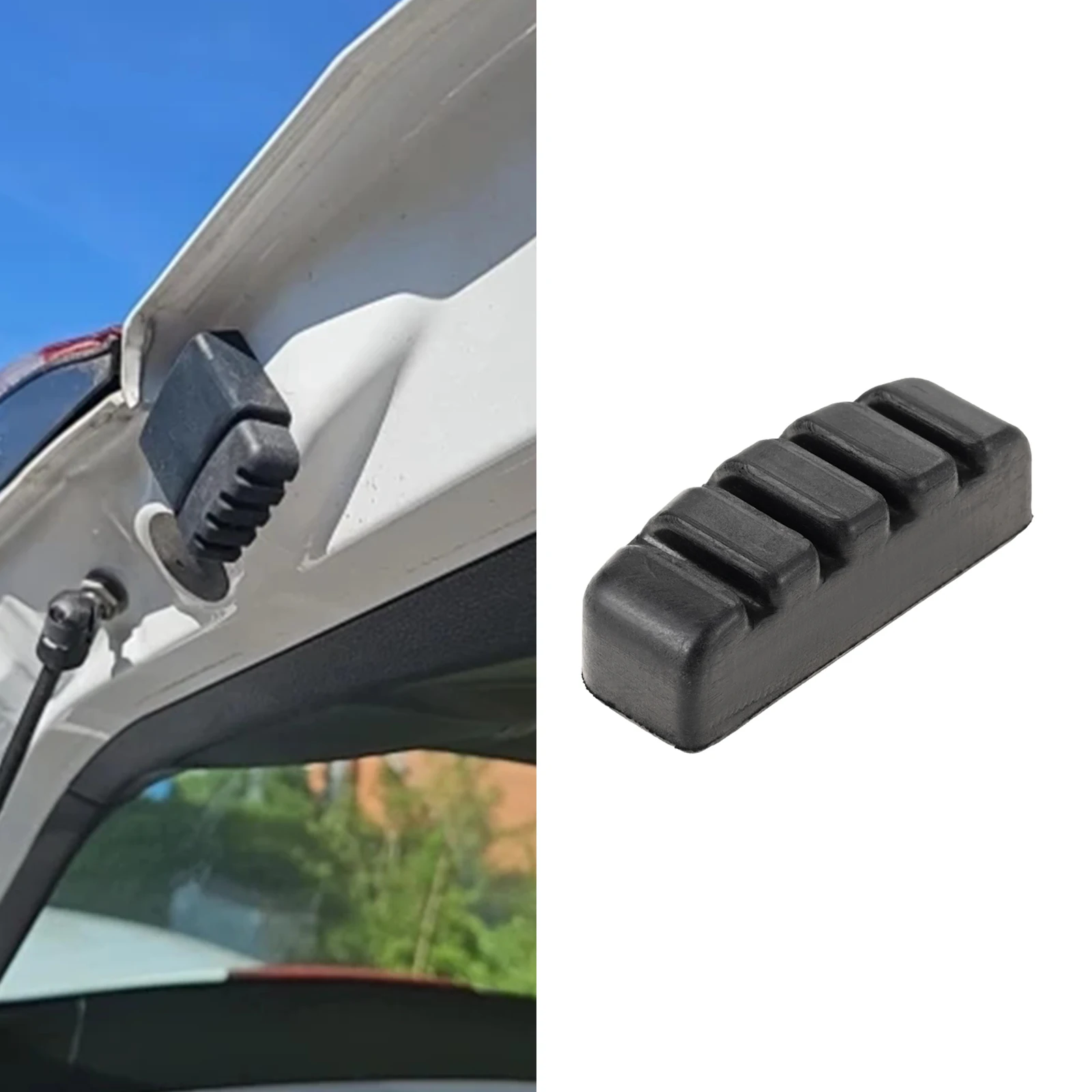 1Pc Car Trunk Buffer Rubber Damper Tailgate Upper Trunk Anti-collision Buffer Cushion 1751102 for Ford Focus Hatchback 2012-2018