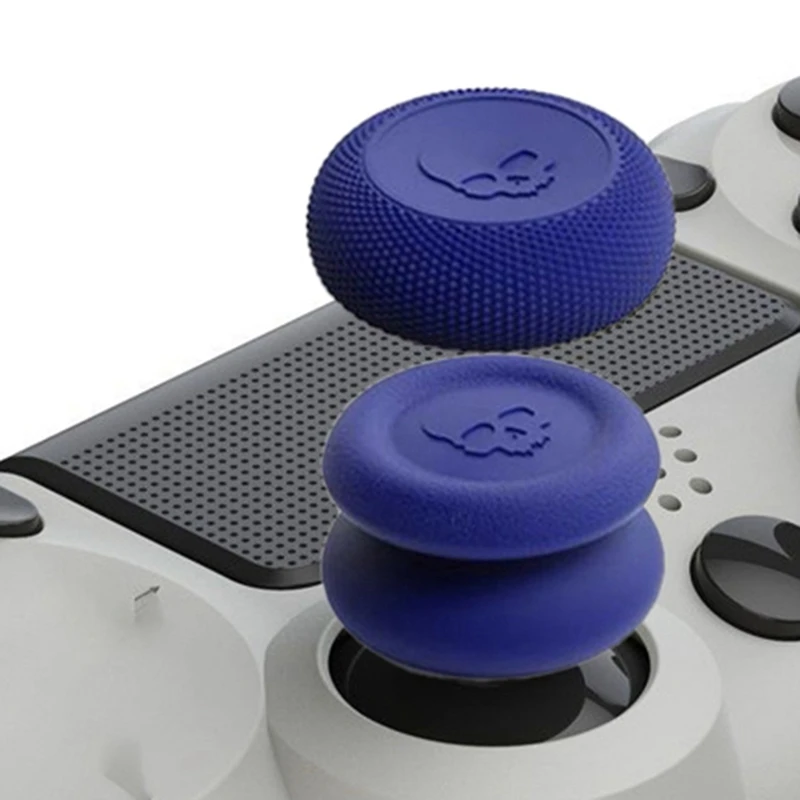 Set di impugnature per pollice Copri levetta per joystick per PS5 PS4 PRO Copri levetta antiscivolo