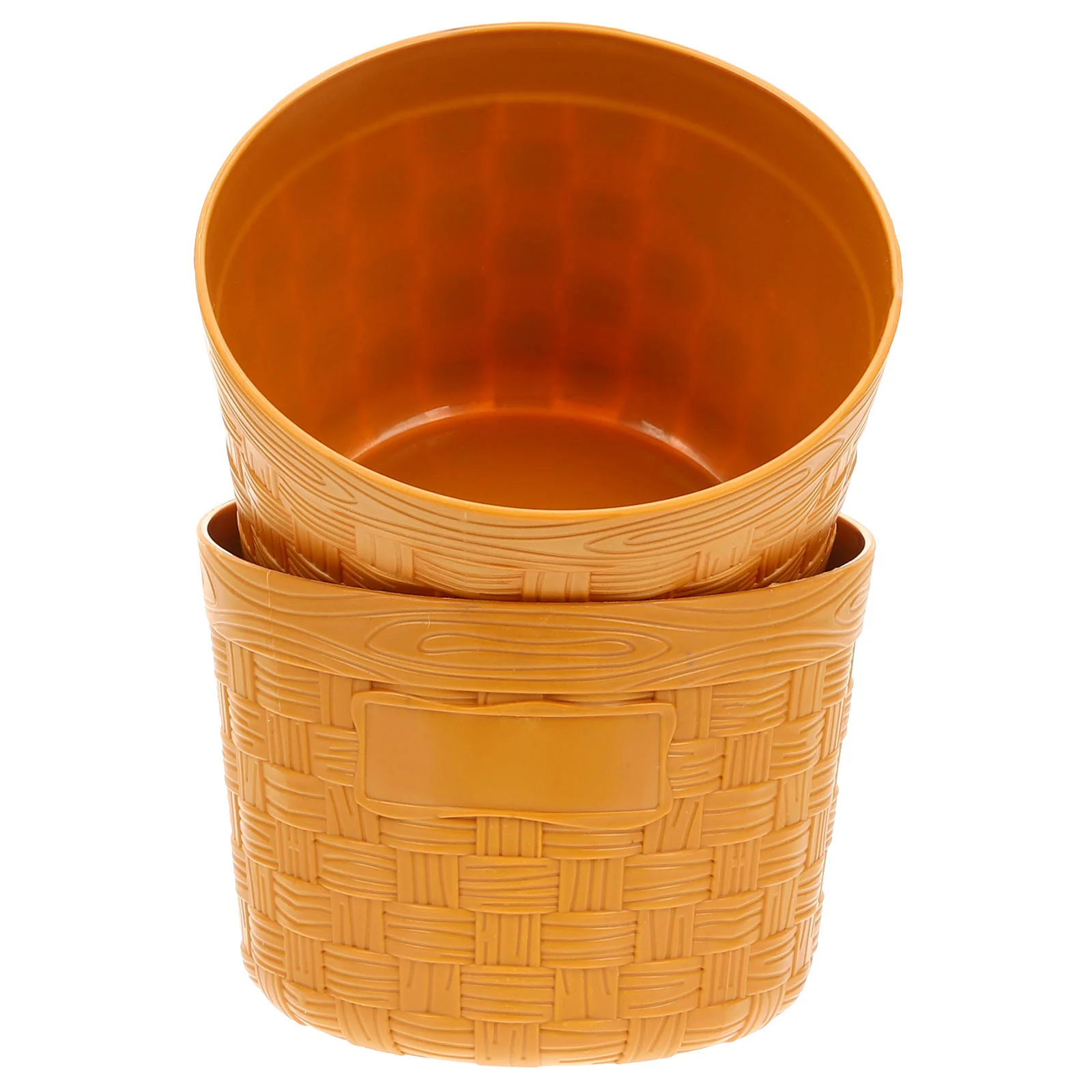 Vegetable Basket Toy Storage Bucket Children’s Toys Fruit Orange Plastic for Kids