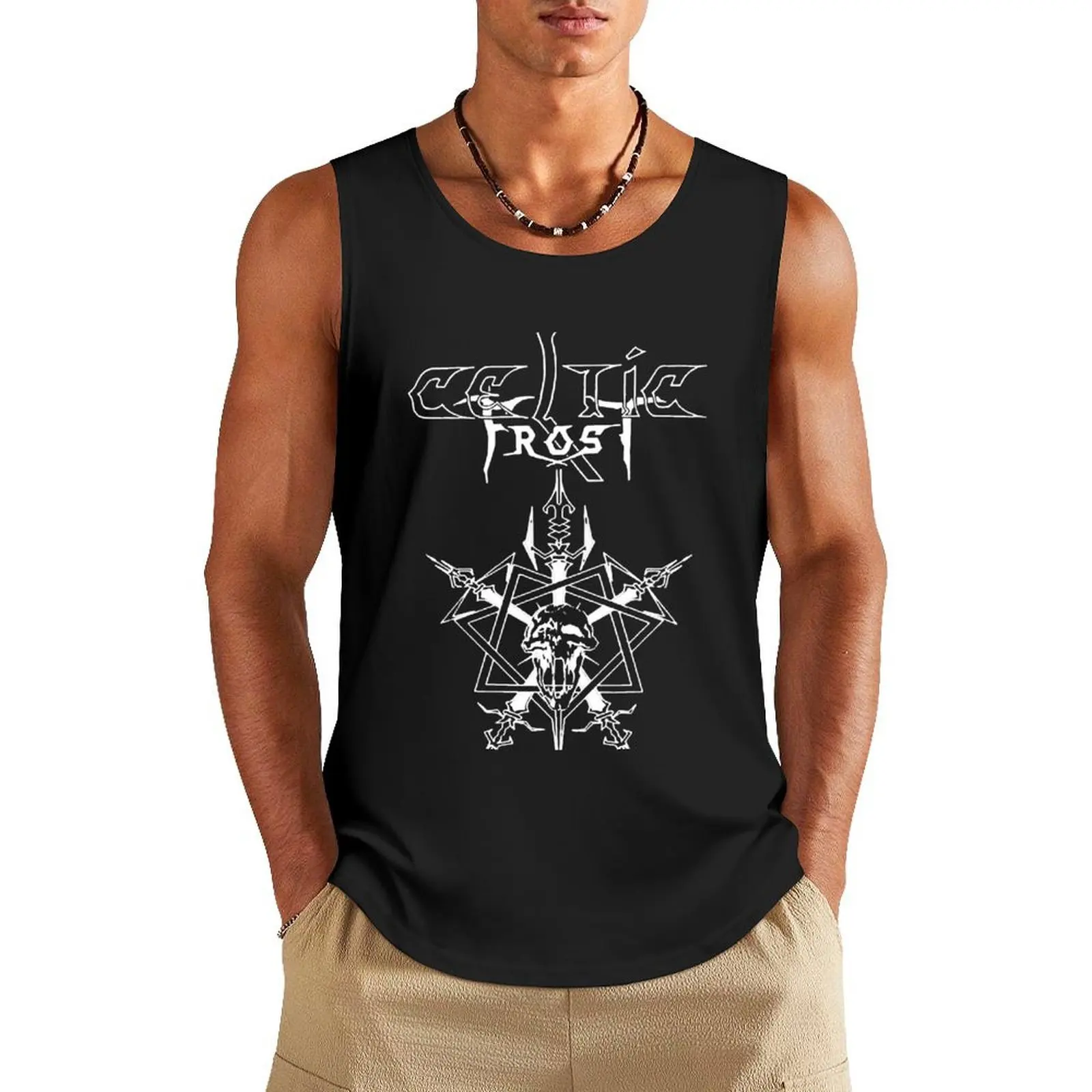 

Celtic Frost Tank Top t-shirts man bodybuilding men gym wear men Men's t shirt