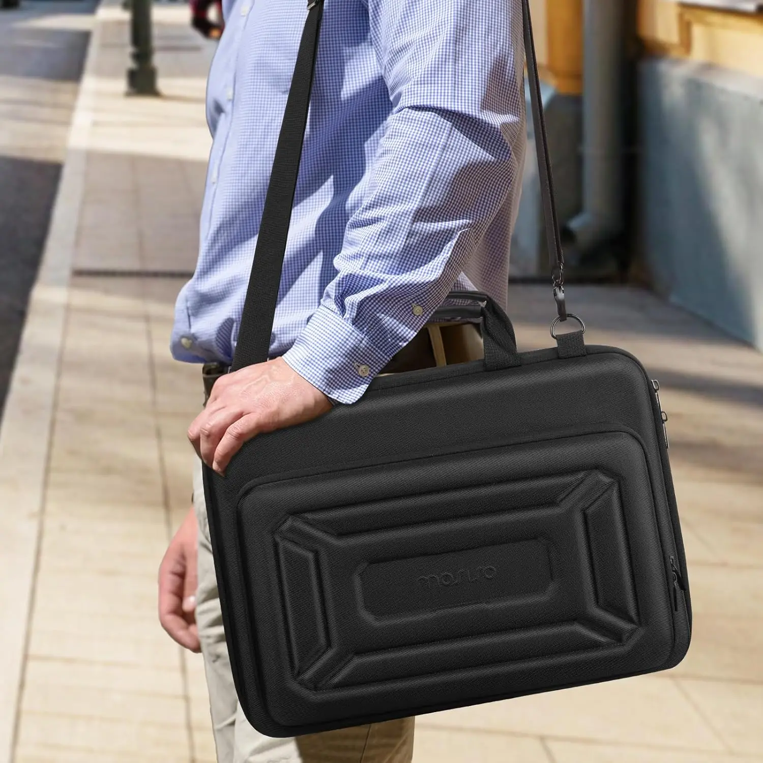 

15 15,6 16-дюймовая жесткая сумка для ноутбука на плечо для MacBook Air Pro M4 M3 M2 M1 HP Dell Acer Asus Защитный чехол для переноски