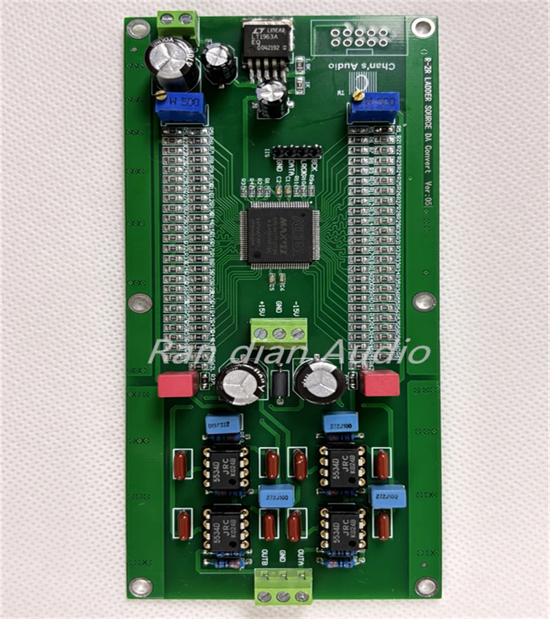 

Newly Upgraded Excellent 24BIT R2R DAC Stereo Decoding Board (PCM384KHZ), 4-Wire I2S (Philips IIS Format)