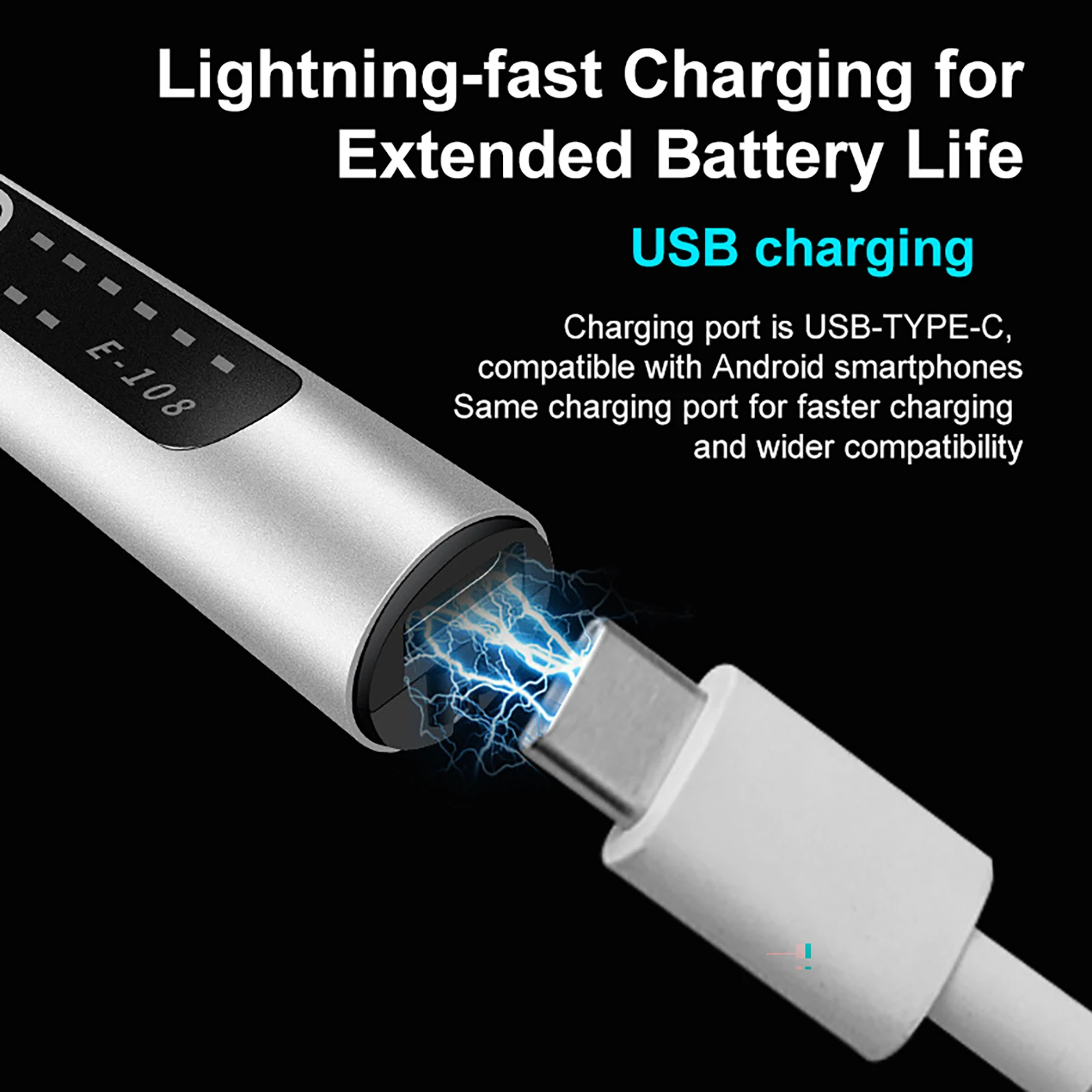 

Mini Electric Drill USB Rechargeable Cordless Engraving Pen With 30PCS Handheld Engraving Pen Set for Woodworking Jewelry Glass