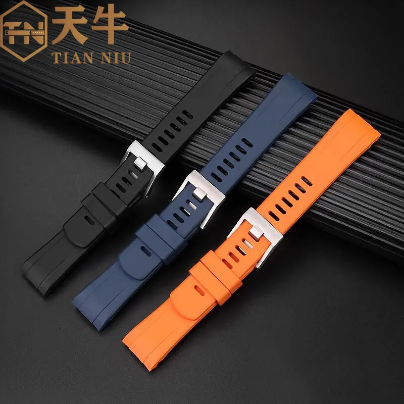 20mm22mm High-quality rubber watchband  For SEIKO PROSPEX SSC813P1 SSC909P1 for SRPE99K1 SRPA21J1 series men strap bracelet