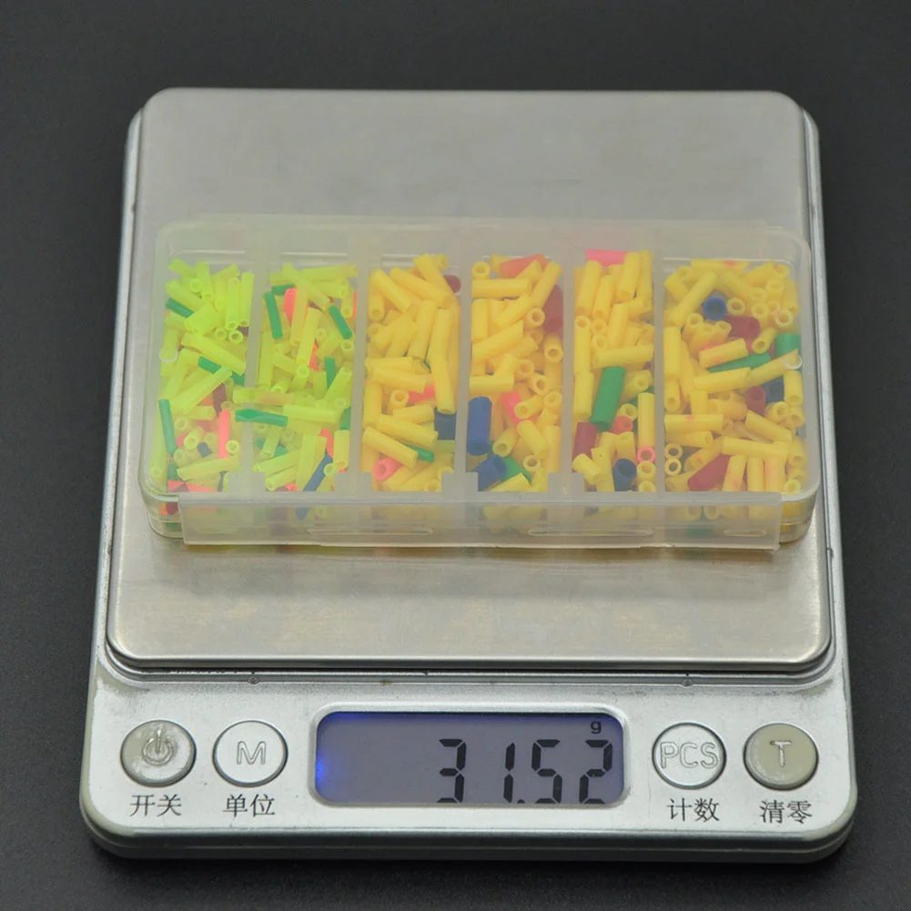 1 Set Gummi-Float-Sleeves in verschiedenen Größen, Silikon-Boilie-Stopper, Angelzubehör, Gummi-Röhren, Float-Sleeves – Detail 15
