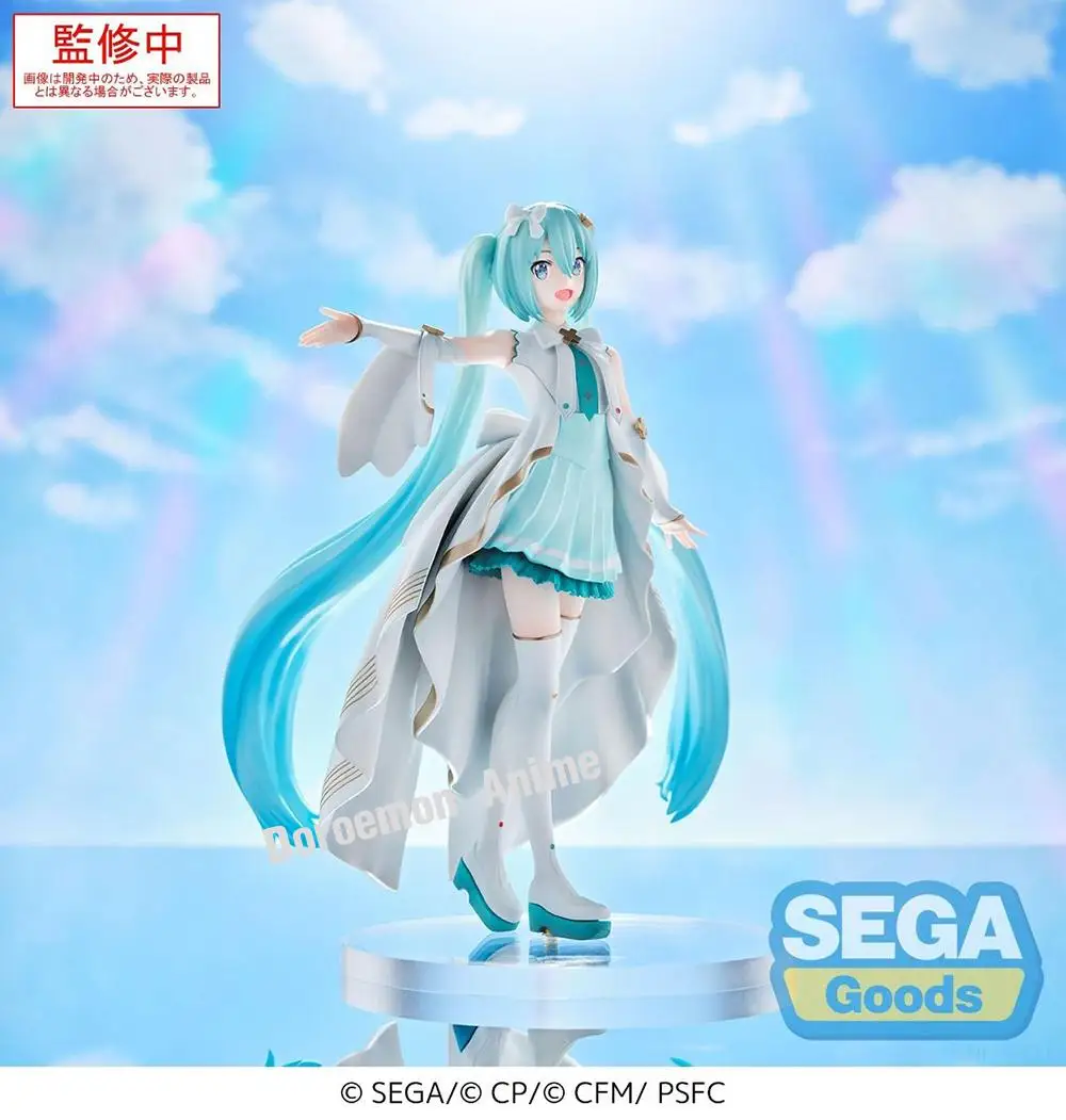 Auf Lager Original Sega Luminasta Bunte Bühne! Der Film: Ein Miku, der nicht singen kann. Hatsune Miku Shuttered Unshuttered Figures