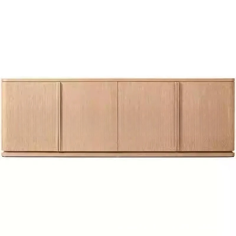 

RH American country solid wood TV cabinet small apartment living room oak locker French simple side cabinet storage cabinet