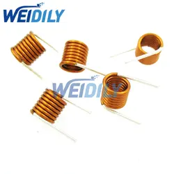 50PCS Inductors FM Coil Inductor 3.5*7.5T*0.7 3.5*4.5T*0.7 3.5*3.5T*0.7 3.5*2.5T*0.7 3.5*1.5T Hollow Coil Inductance Copper Wire