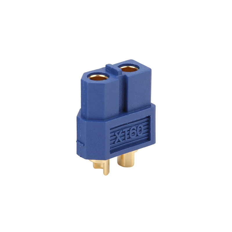 Amass XT60 Blue Connector Bullet Plug With Cover Upgrated of XT60 Sheath Male/ Female Gold Plated for RC Parts