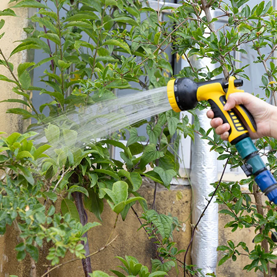 3X Telescopic TPE Garden Hose Copper Plated Flexible Watering Pipe for Car Wash Home Outdoor Magic Telescopic Hose