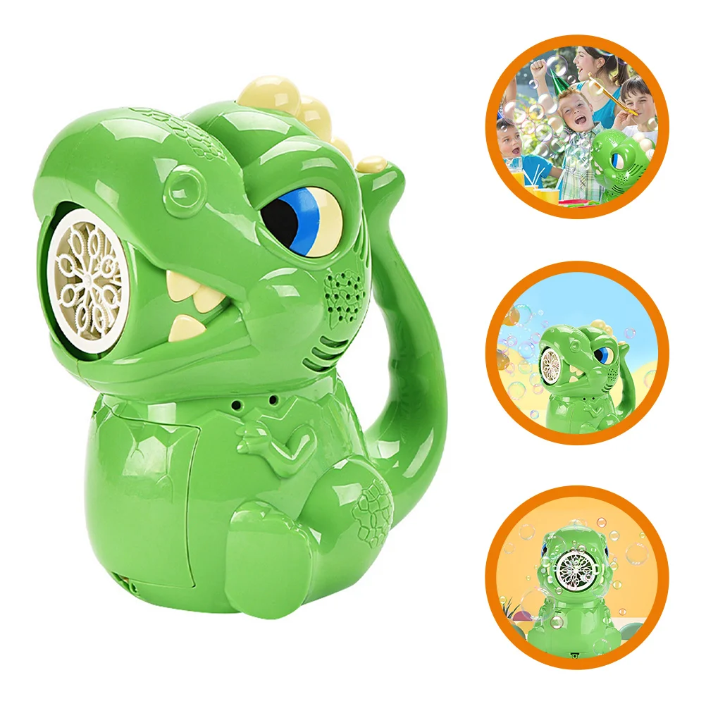 Automatic Water Supply Bubble Machine Toy Child Kids Outdoor Toys Abs Reusable Maker