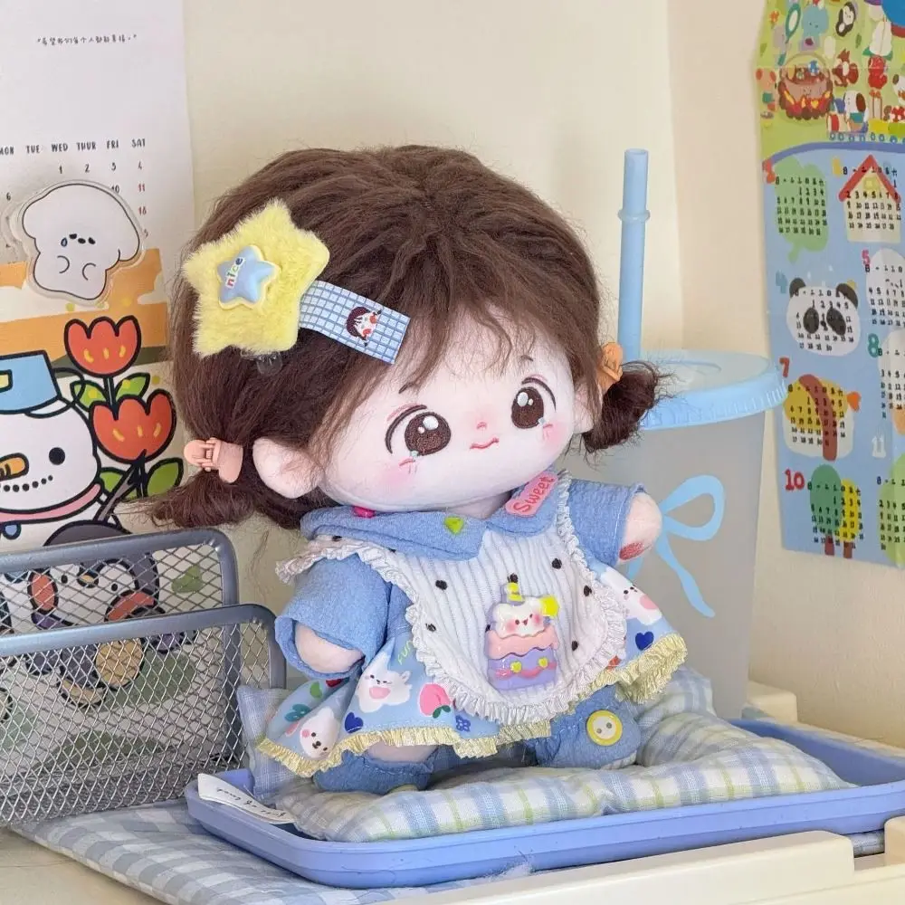 

1 комплект, юбка принцессы, 20 см, хлопковая кукольная одежда, брюки на бретелях, разноцветный хлопковый наряд для куклы, платье, аксессуары для игрушек, наряд