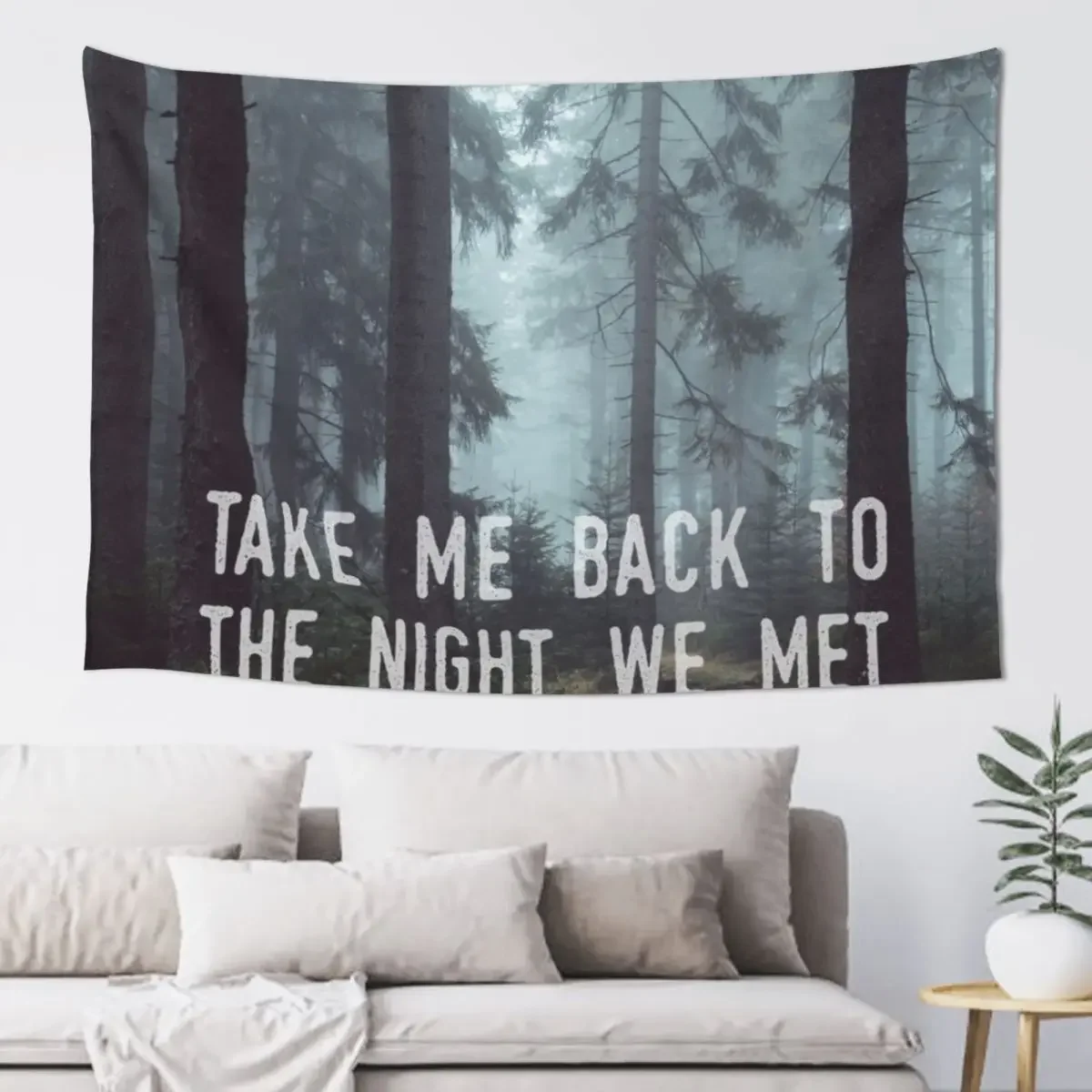 

The Night We Met Tapestry Wall Decor Hanging Home Decor Accessories Decor Home Room Decorating Aesthetic Tapestry