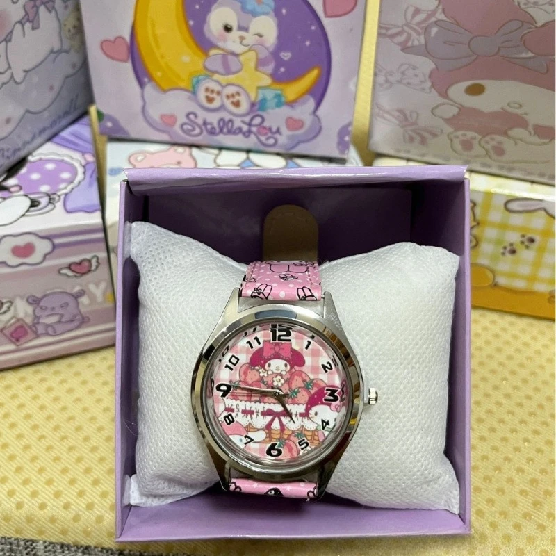 حار بيع جديد لطيف سانريو الكرتون الأطفال ساعة كوارتز ساعة الفتيان والفتيات ساعة أطفال ساعة إبداعية هدية #3