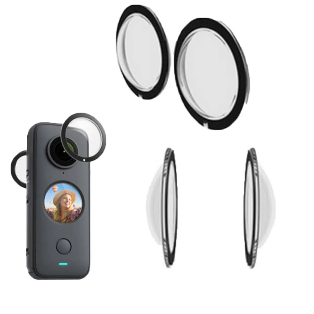 

Lens Guards for Insta360 One X2 Accessoroy Lens Protector Cover for Insta360 X2 Anti-Scratch Protective Guard Camera Parts