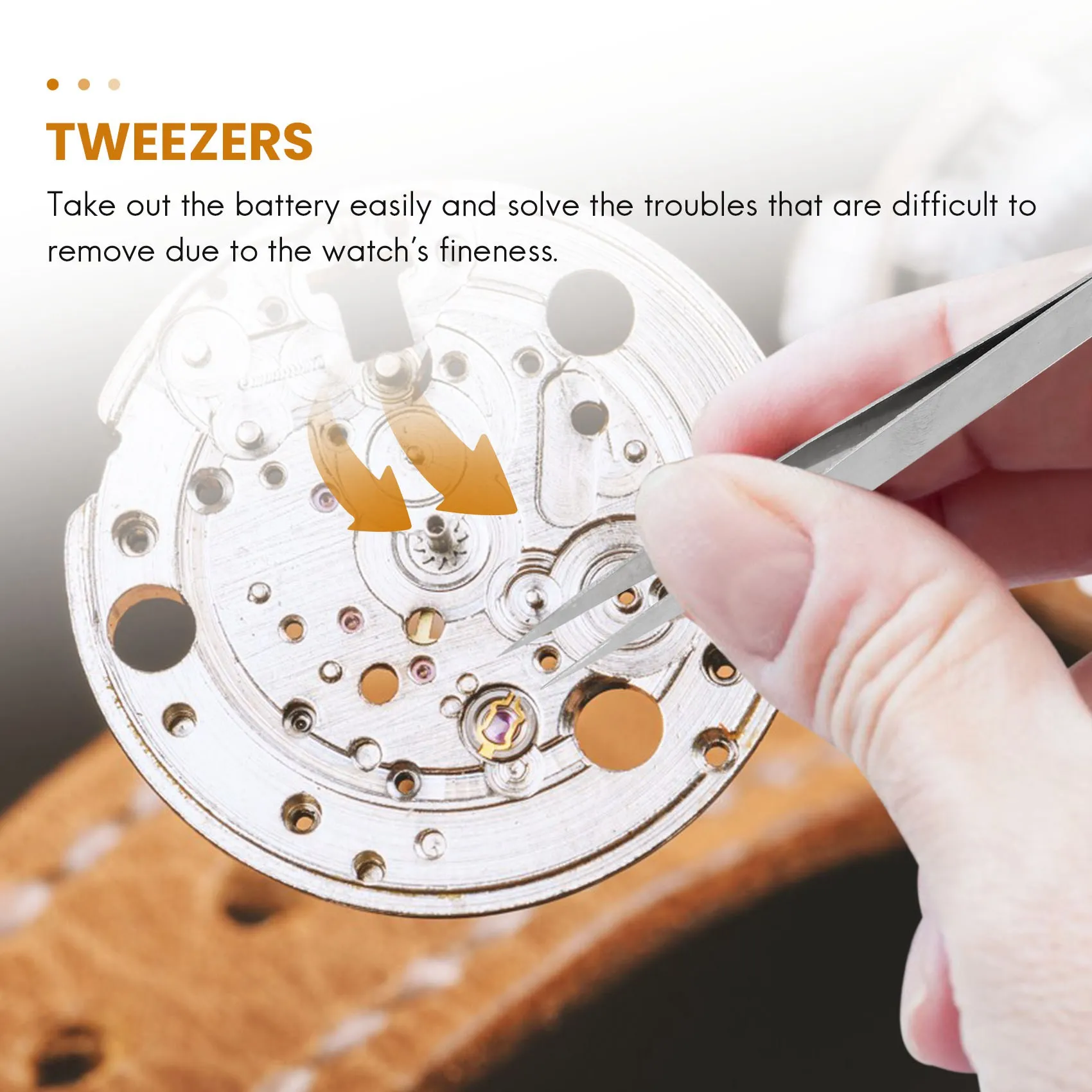 

A93Z Watch Battery Replacement Tool Kit For Watch Back Remover And Opener