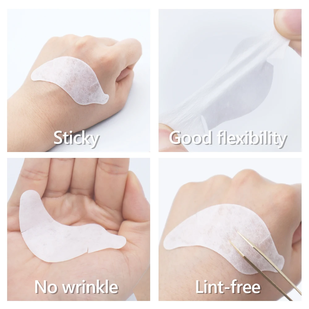 200/400 Pairs Eyelash Extension Patch Makeup Lash Lift Tools Gel Eye Pads Under Patch Eyelash Extension Hydrogel Patches