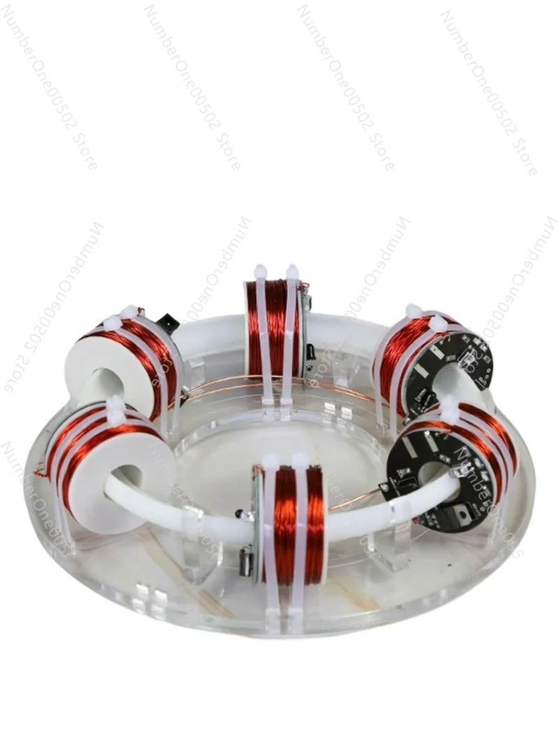 Ring Cyclotron Ring Magnet Scientific Experiment Creative Novelty High-Tech Toy Puzzle Model Kit