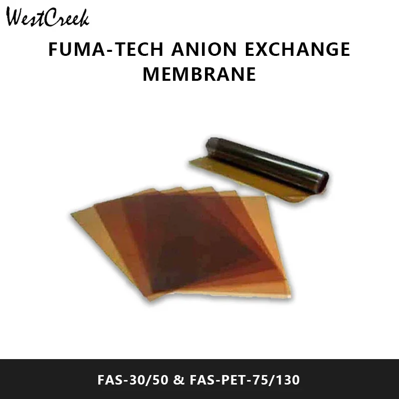 

Fumasep FAS-30/50/PET-75/PET-130, FuMA FAS Anion Exchange Membrane