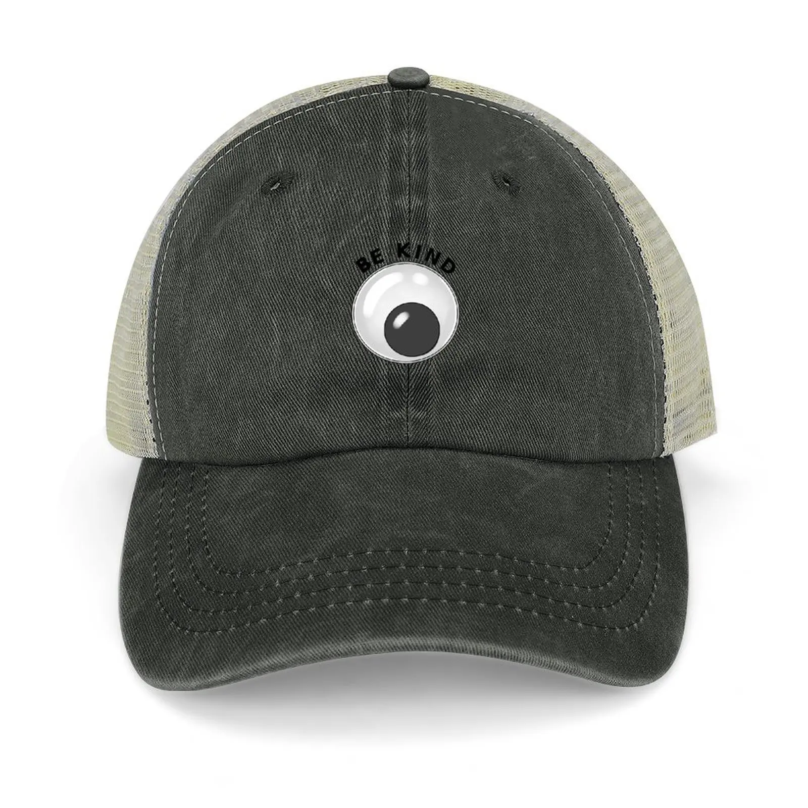 

Be Kind Googly Eye Graphic Baseball Cap Hood Kids Hat Christmas Hat Anime Hat Women Men's