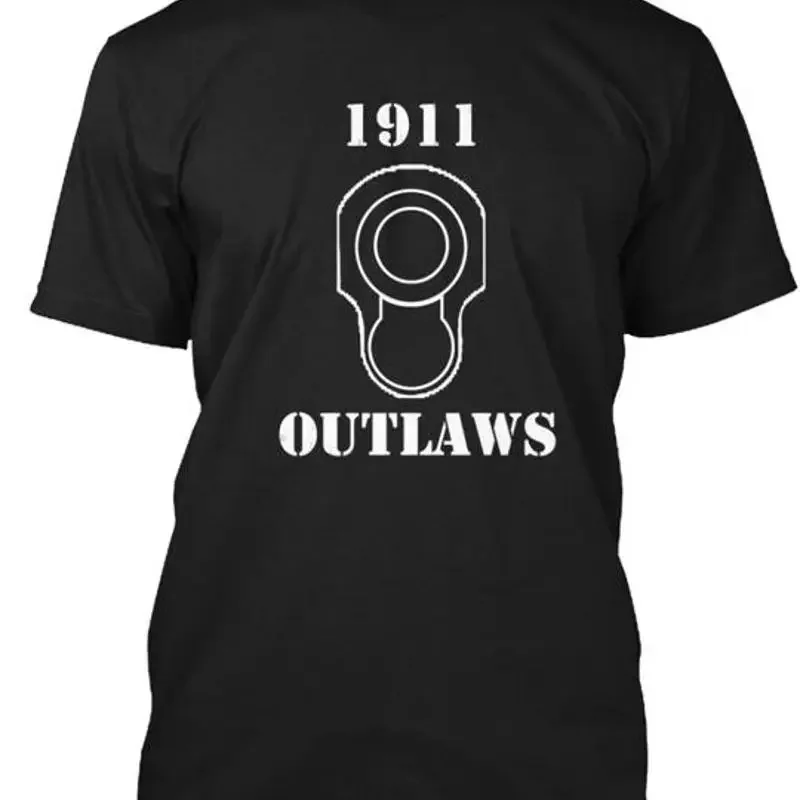 1911 Outlaws Tee T-Shirt Made in the USA Size S to 5XL