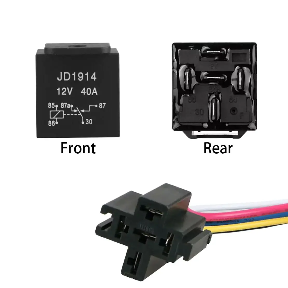 Dc 12V 40A 5-Pin Au…