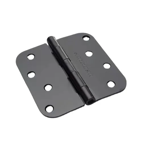 American Style Hinge for Indoor Wooden Doors, with a Flat Hinge of 3.5 Inches and a 4.0-inch 5/8R Rounded Door and Window Hinges